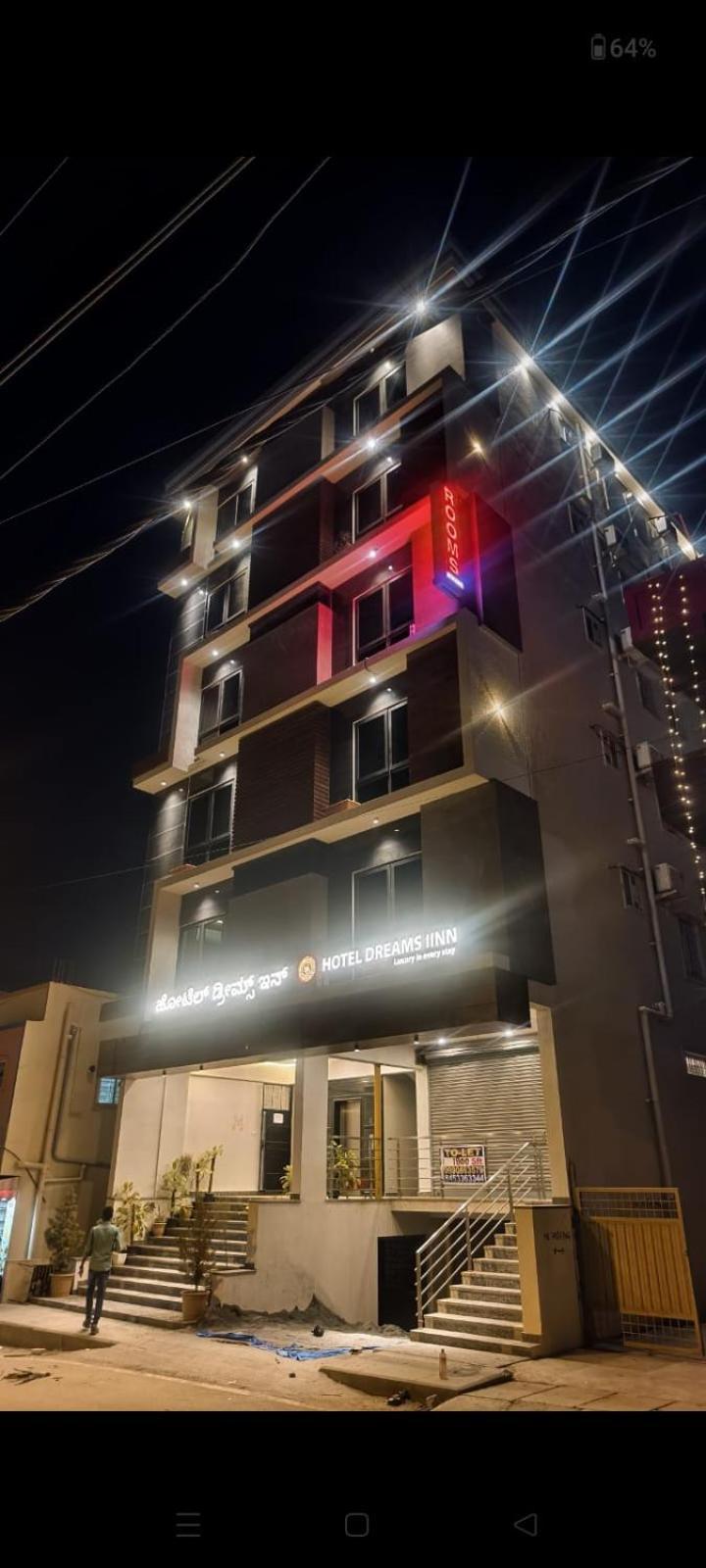 Hotel Dreams Inn Bangalore Exterior foto